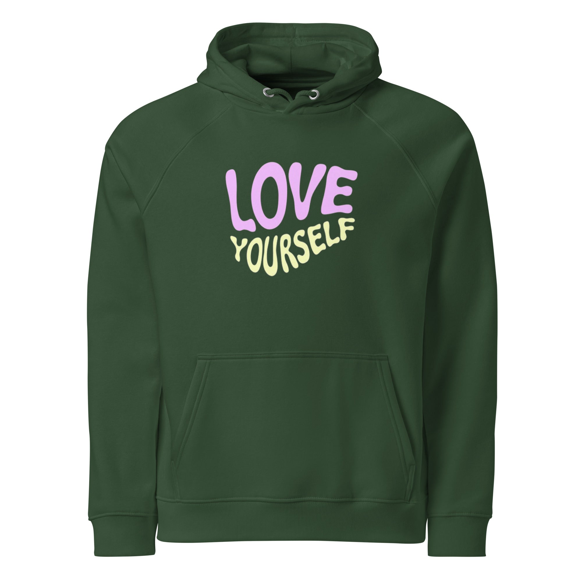 Unisex eco raglan hoodie - Louis Alat