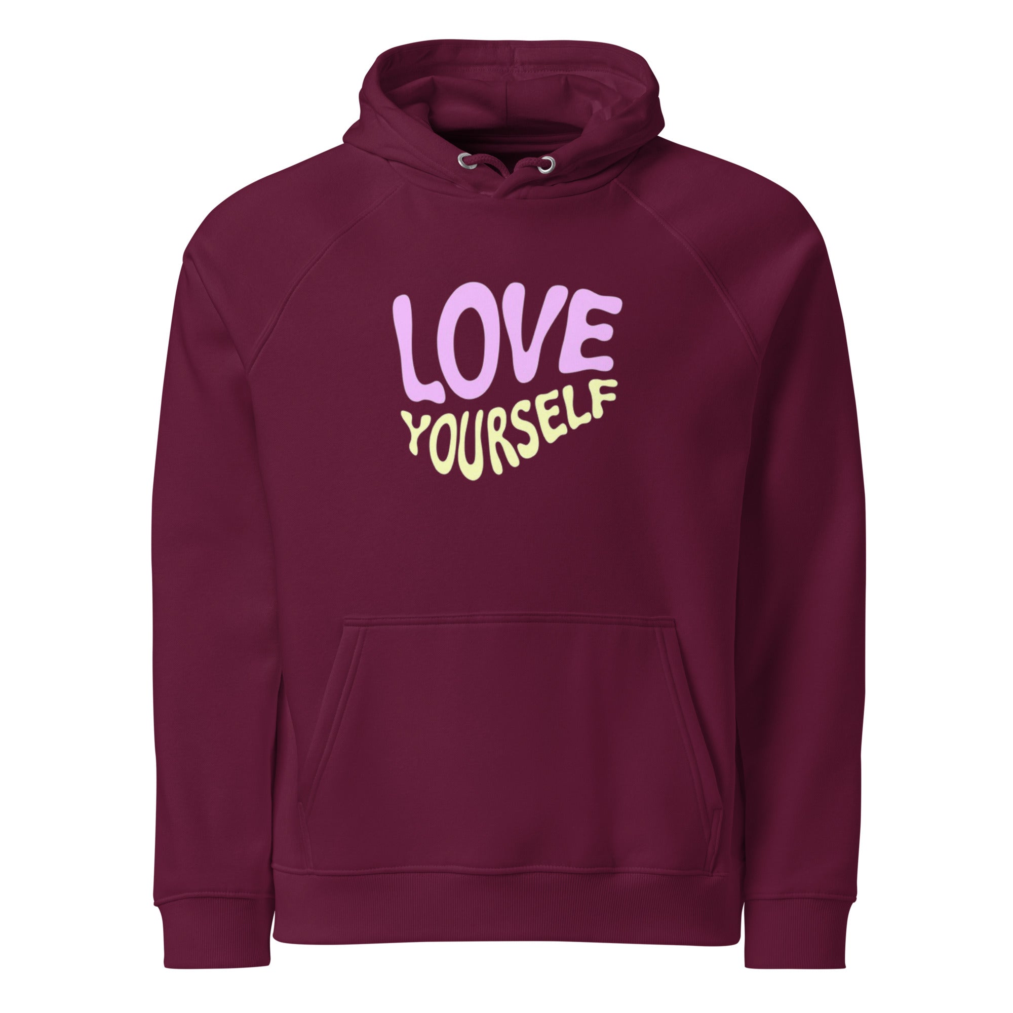 Unisex eco raglan hoodie - Louis Alat