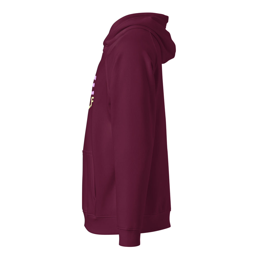 Unisex eco raglan hoodie - Louis Alat