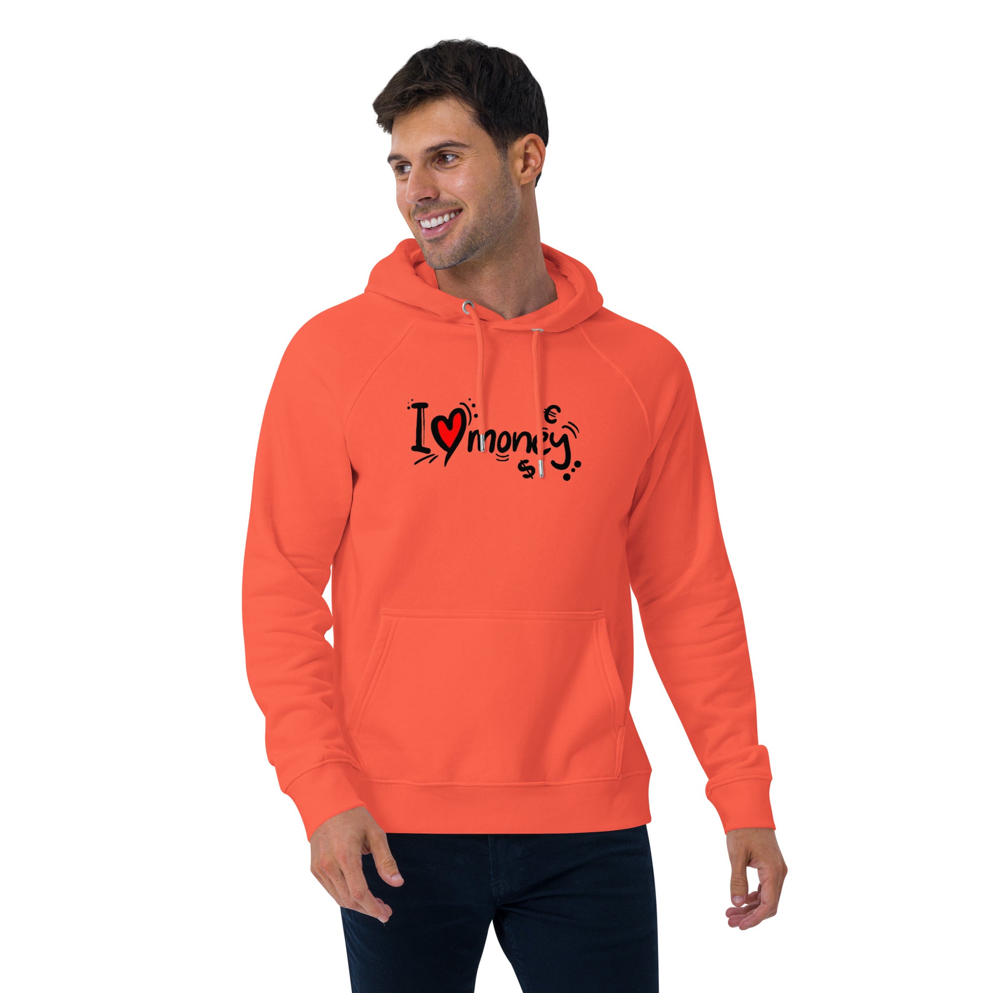 Hoodie "I ❤️ Money" – Ambition Style Urbain - Louis Alat