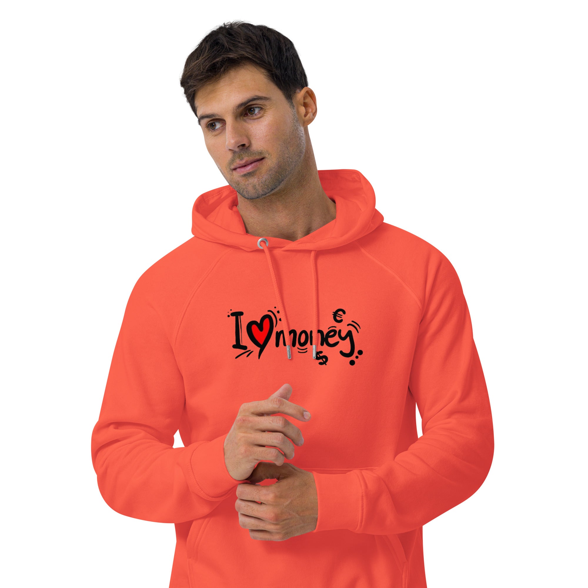 Hoodie "I ❤️ Money" – Ambition Style Urbain - Louis Alat
