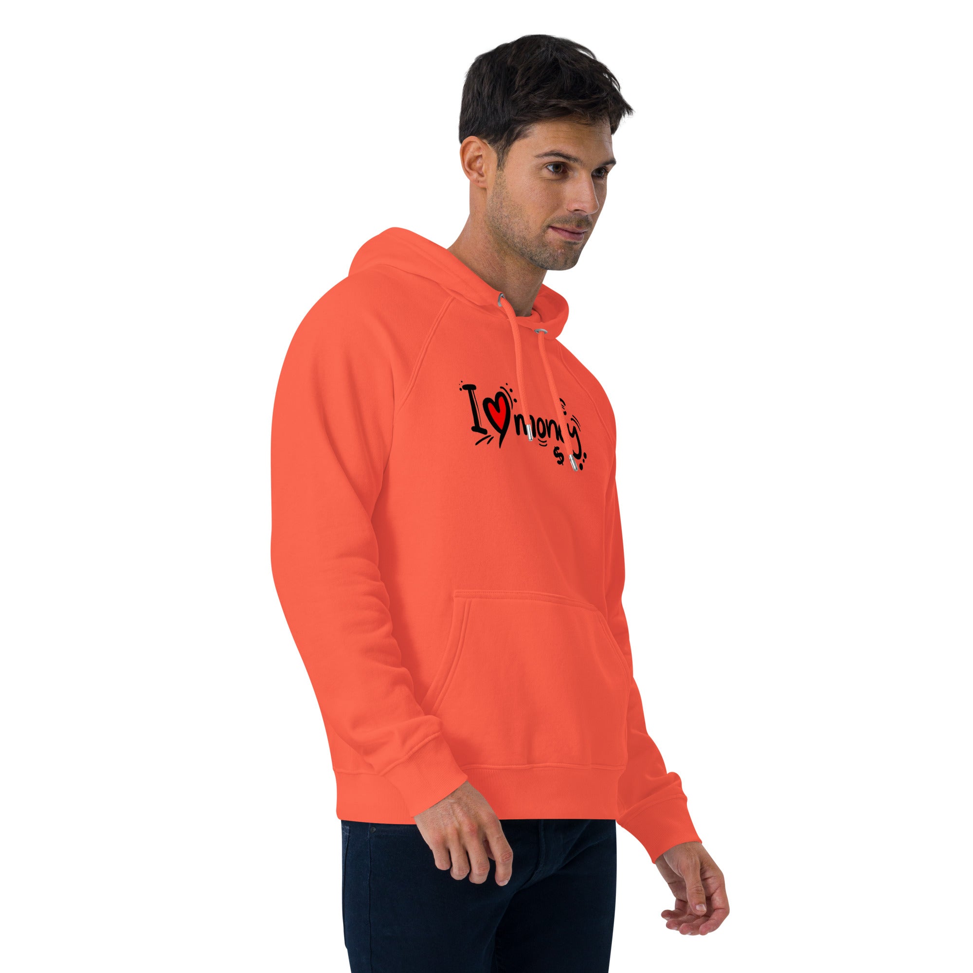 Hoodie "I ❤️ Money" – Ambition Style Urbain - Louis Alat