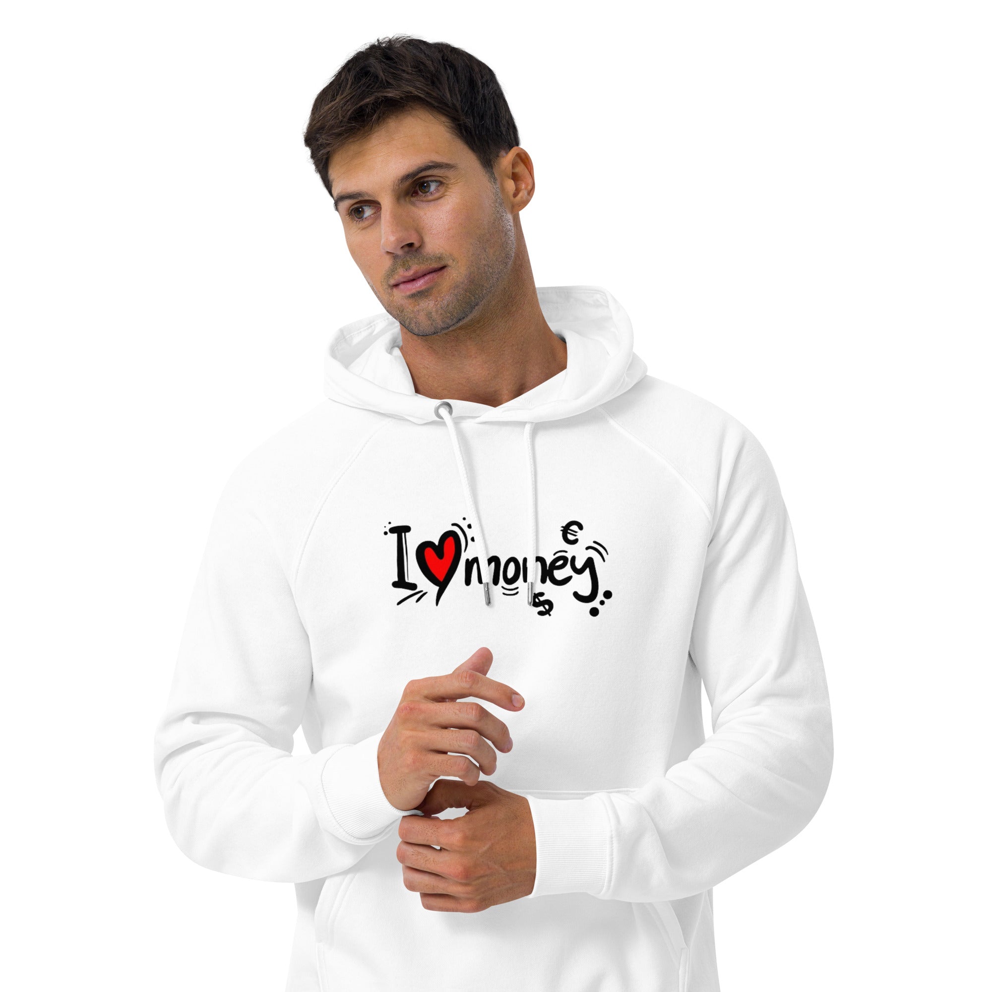Hoodie "I ❤️ Money" – Ambition Style Urbain - Louis Alat