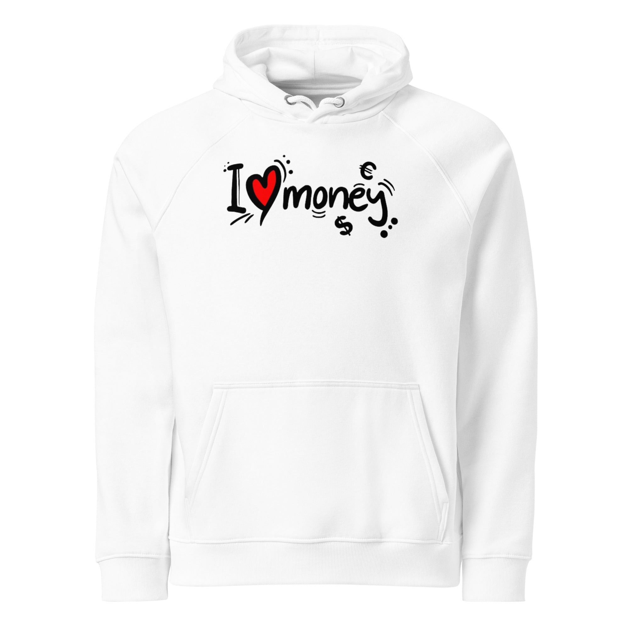 Hoodie "I ❤️ Money" – Ambition Style Urbain - Louis Alat