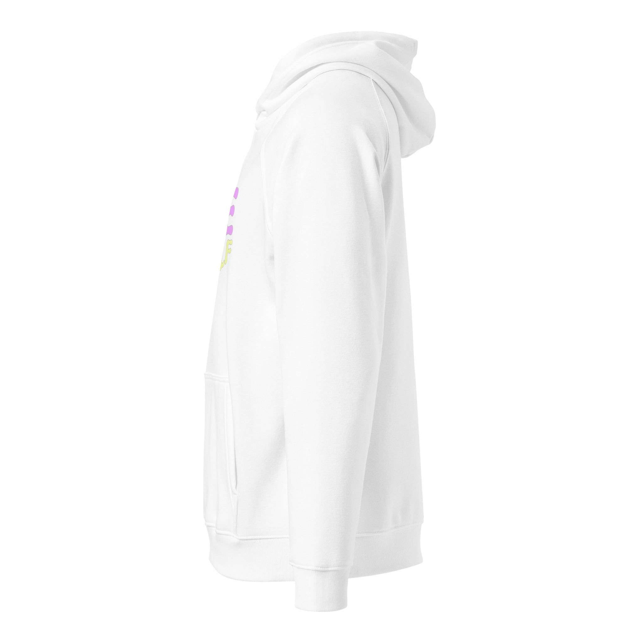 Unisex eco raglan hoodie - Louis Alat