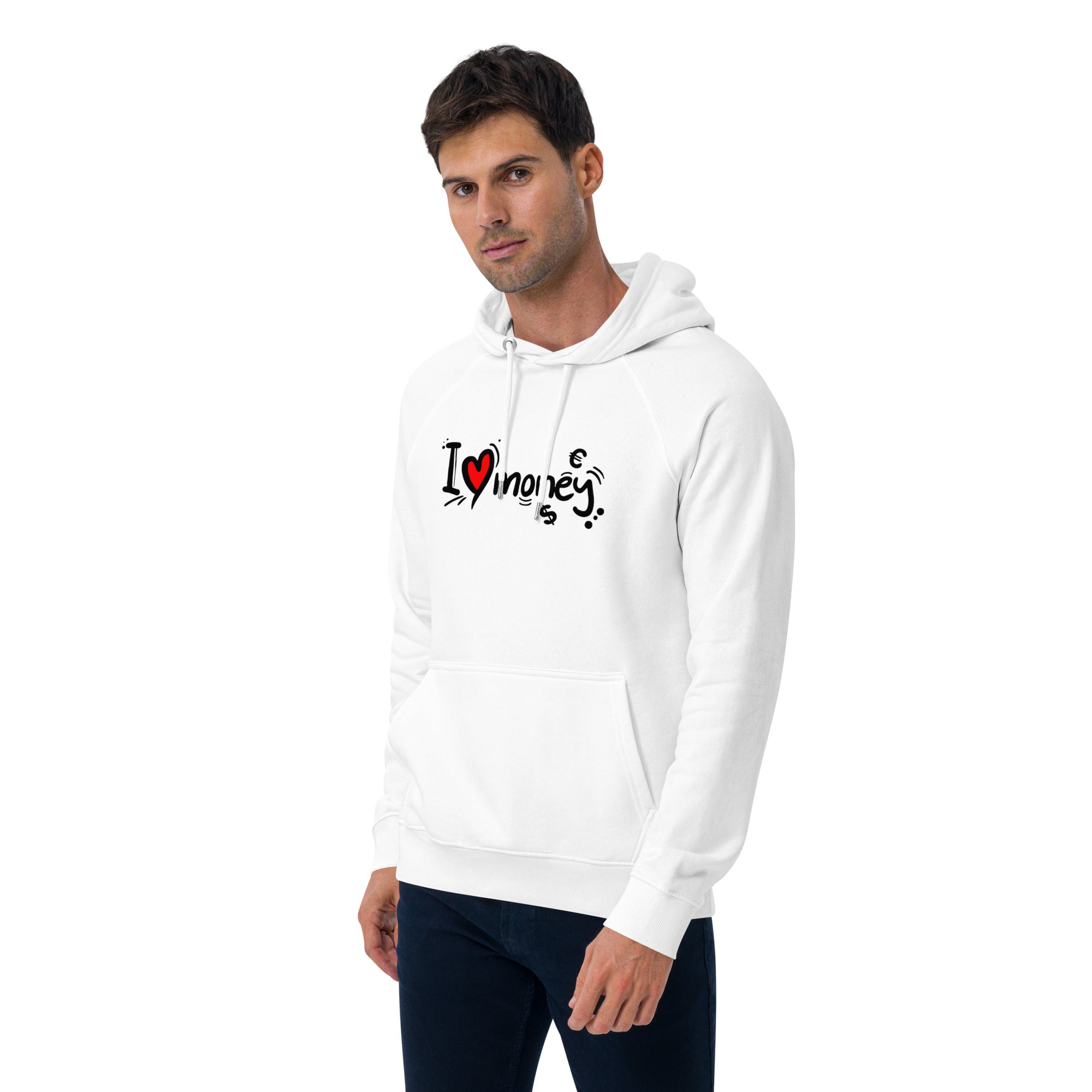 Hoodie "I ❤️ Money" – Ambition Style Urbain - Louis Alat