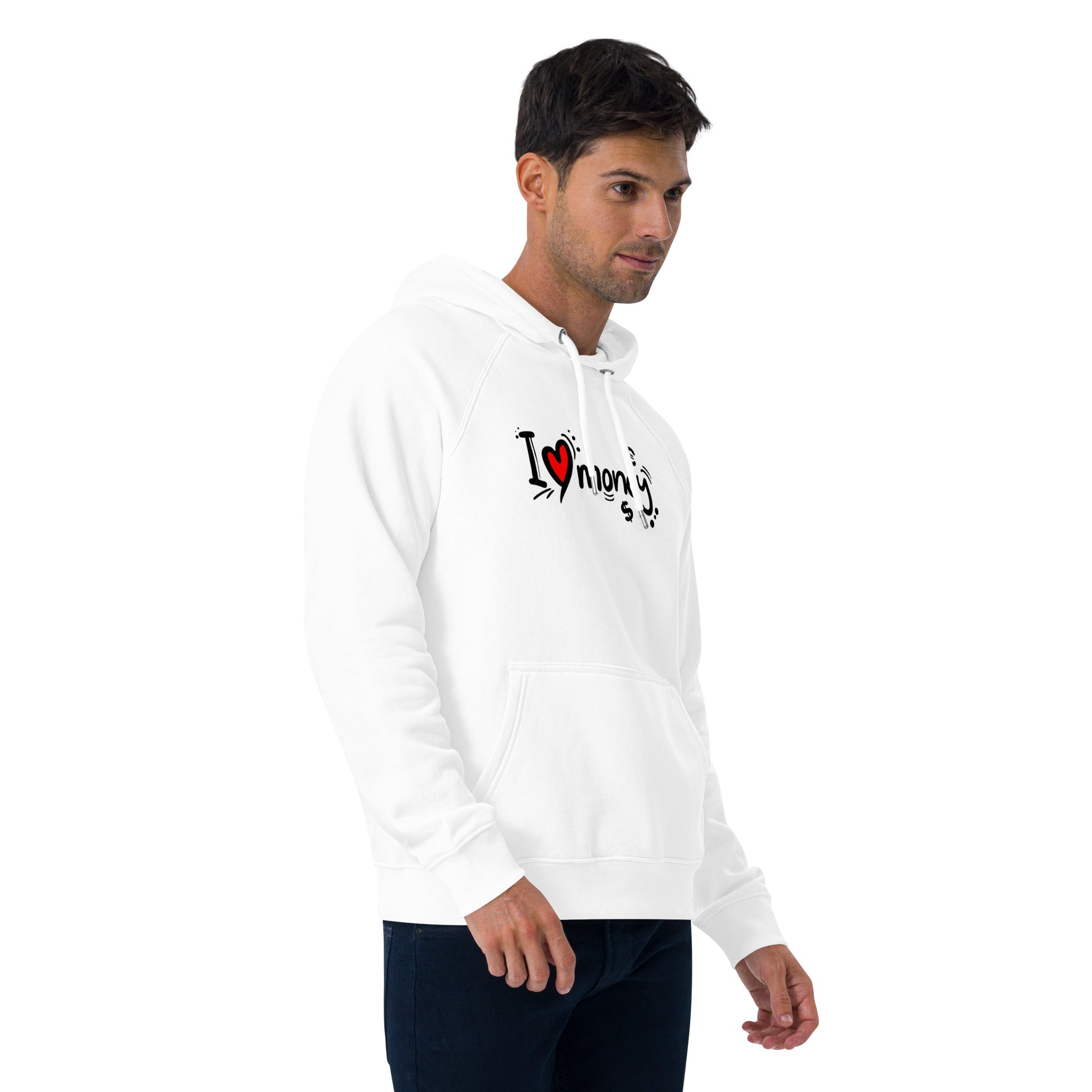 Hoodie "I ❤️ Money" – Ambition Style Urbain - Louis Alat